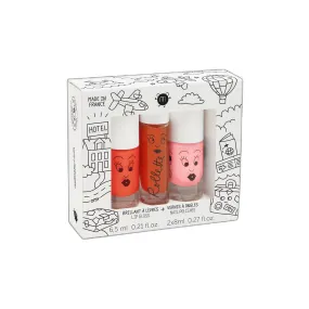 Amazing Trip - 2 Polishes  1 Lip Gloss