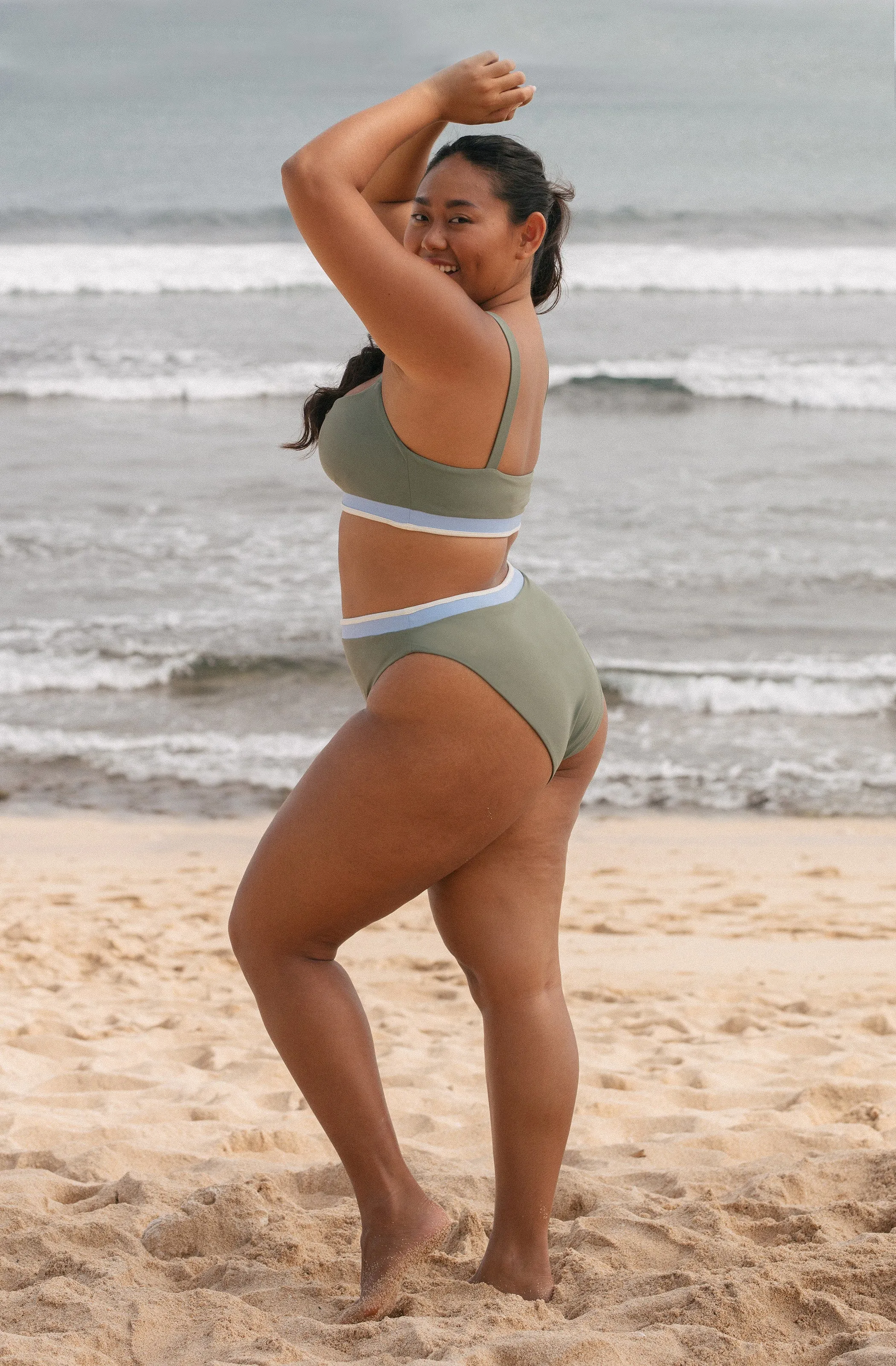 Elise Bottom Army Green