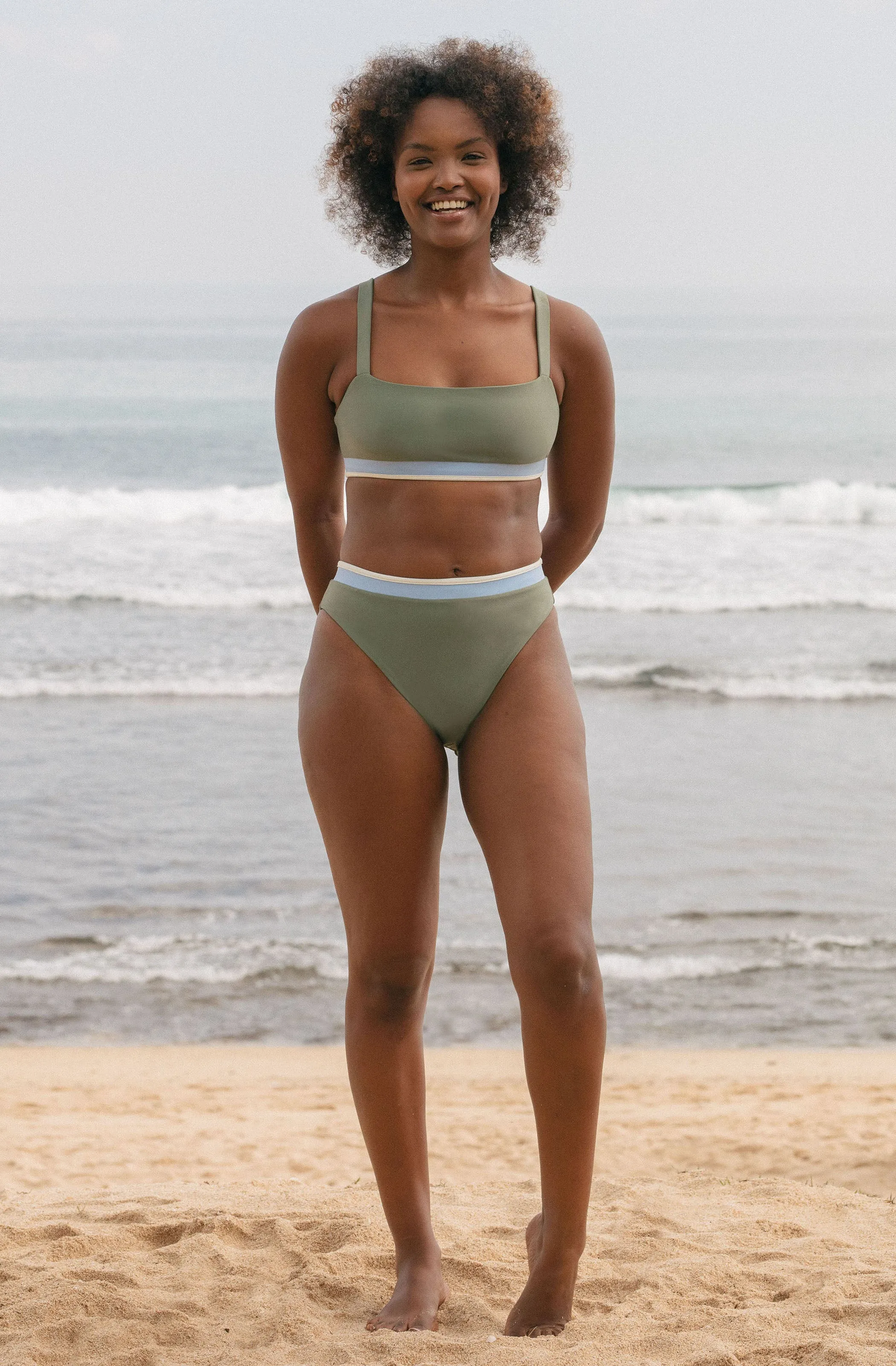 Elise Bottom Army Green