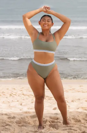 Elise Bottom Army Green