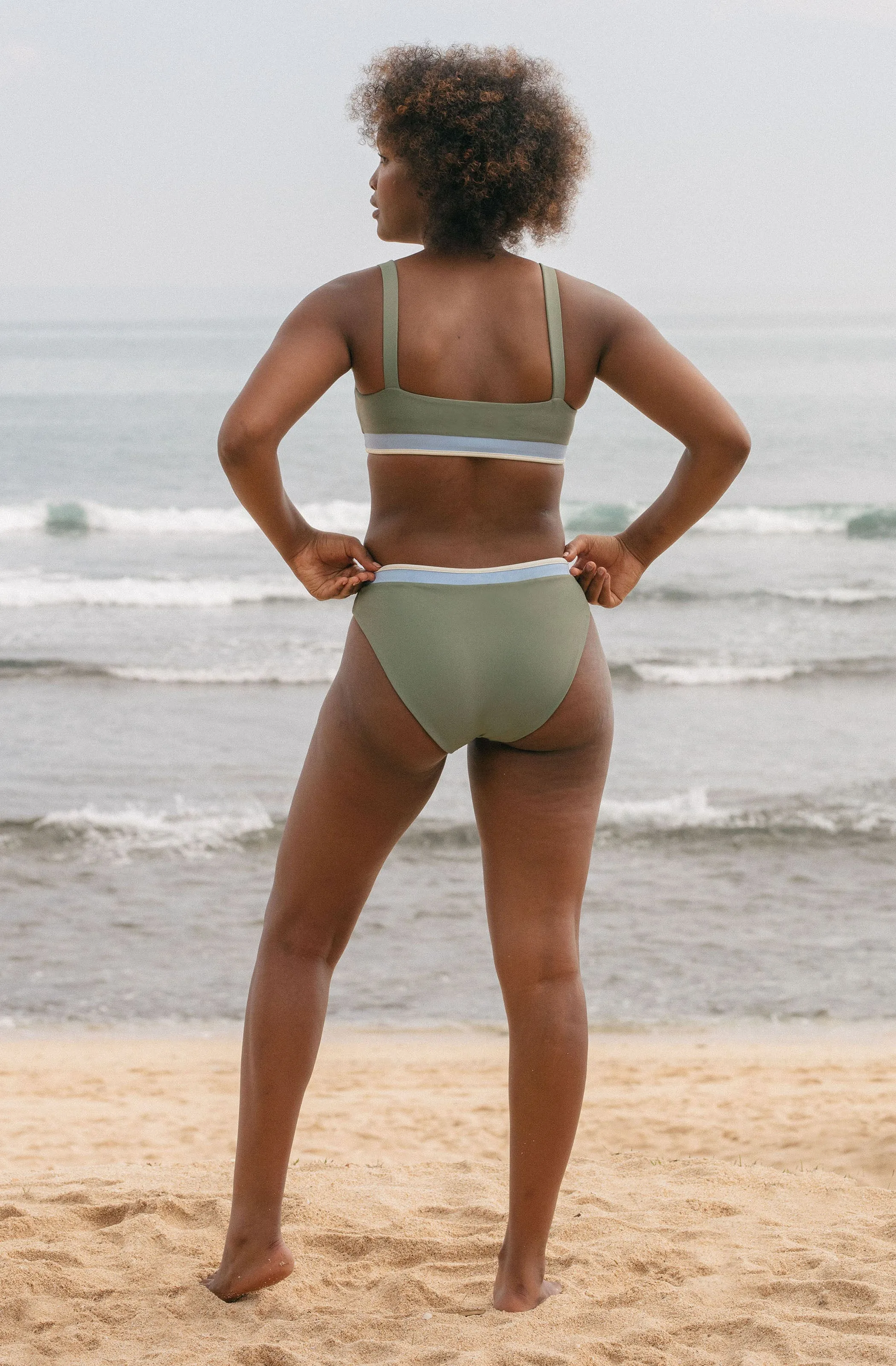 Elise Bottom Army Green