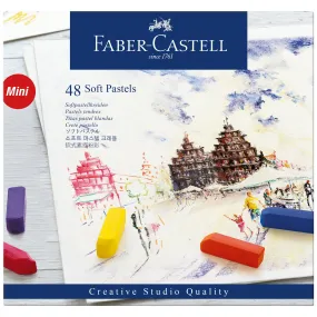 Faber-Castell Mini Soft Pastels - Set of 48