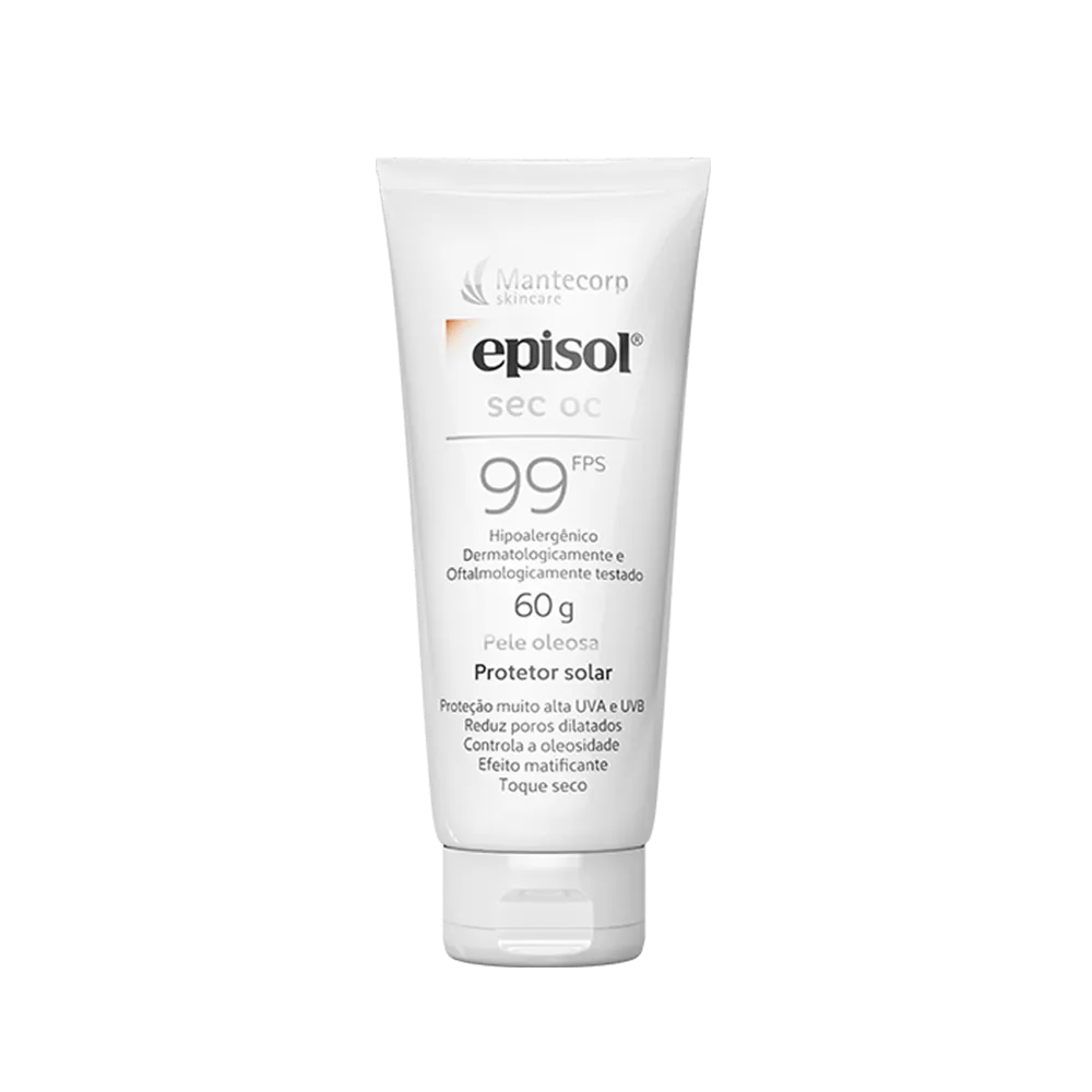 Facial Sun Protector EPISOL SEC OC FPS 99 BG 60G - Mantecorp