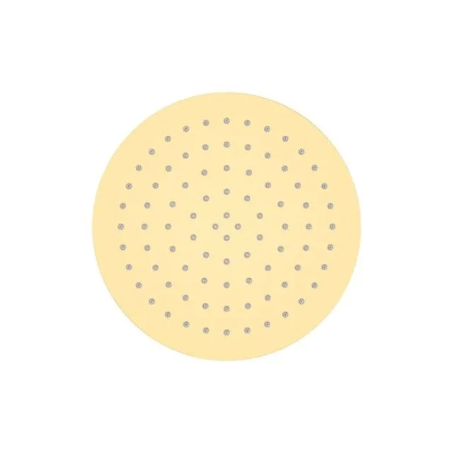 Fienza Kaya Round Shower Head 250mm Urban Brass