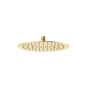 Fienza Kaya Round Shower Head 250mm Urban Brass