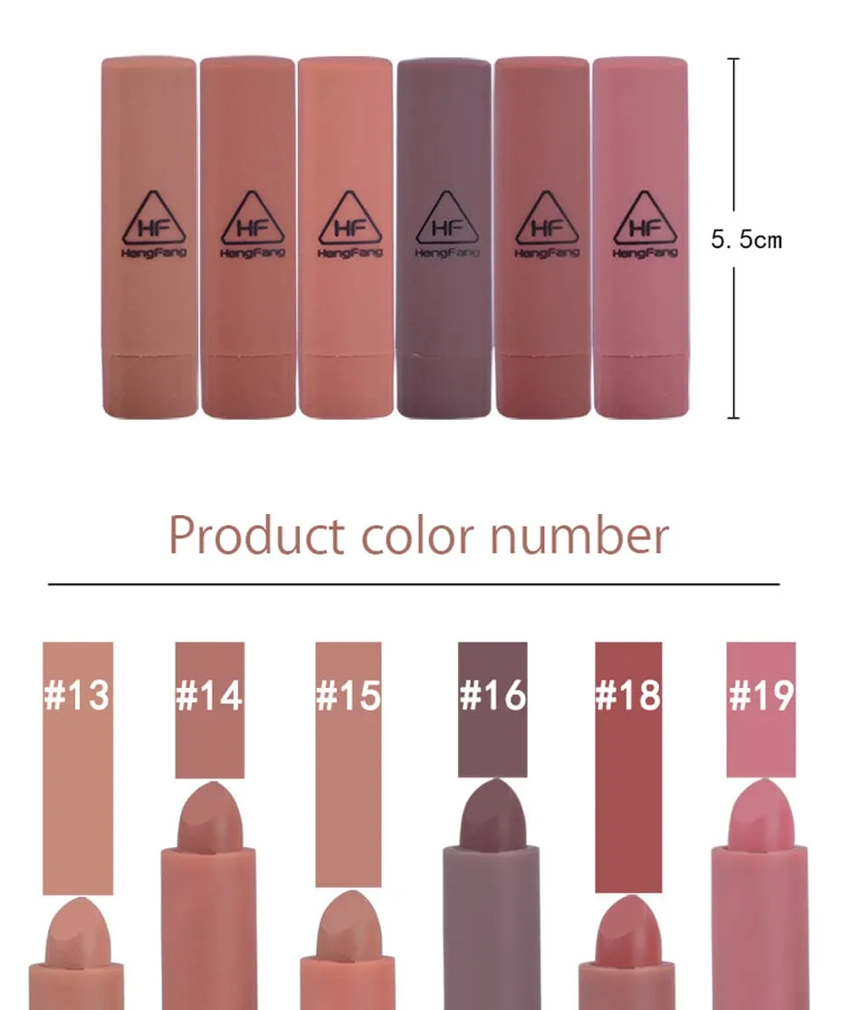 HengFang Set of 6 Lipstick