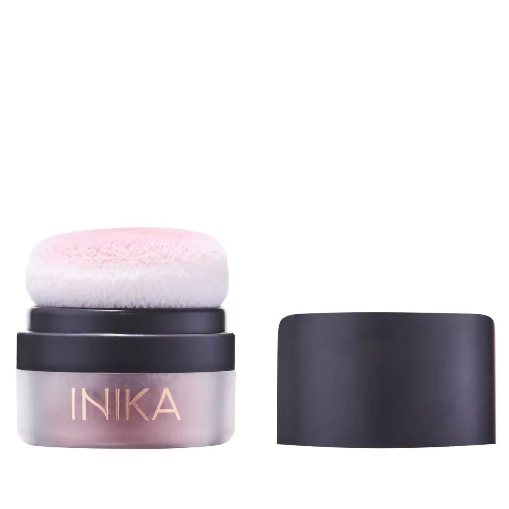 INIKA Organic Mineral Blush Puff Pot (Rosy Glow)