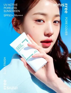 innisfree UV Active Poreless Sun Screen SPF50  PA     50ml