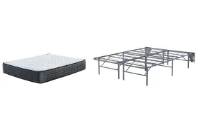 Limited Edition Firm Mattress with Foundation in White