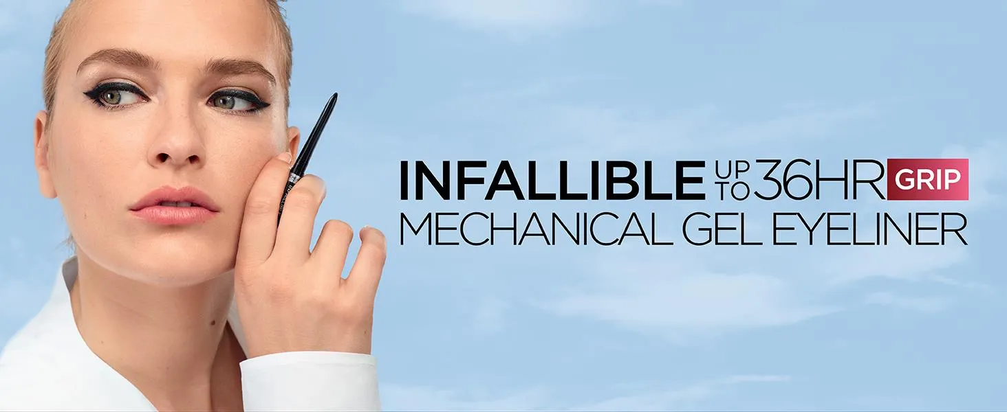 L'Oreal Paris Infallible Grip Gel Mechanical Up To 36HRs  Eyeliner,