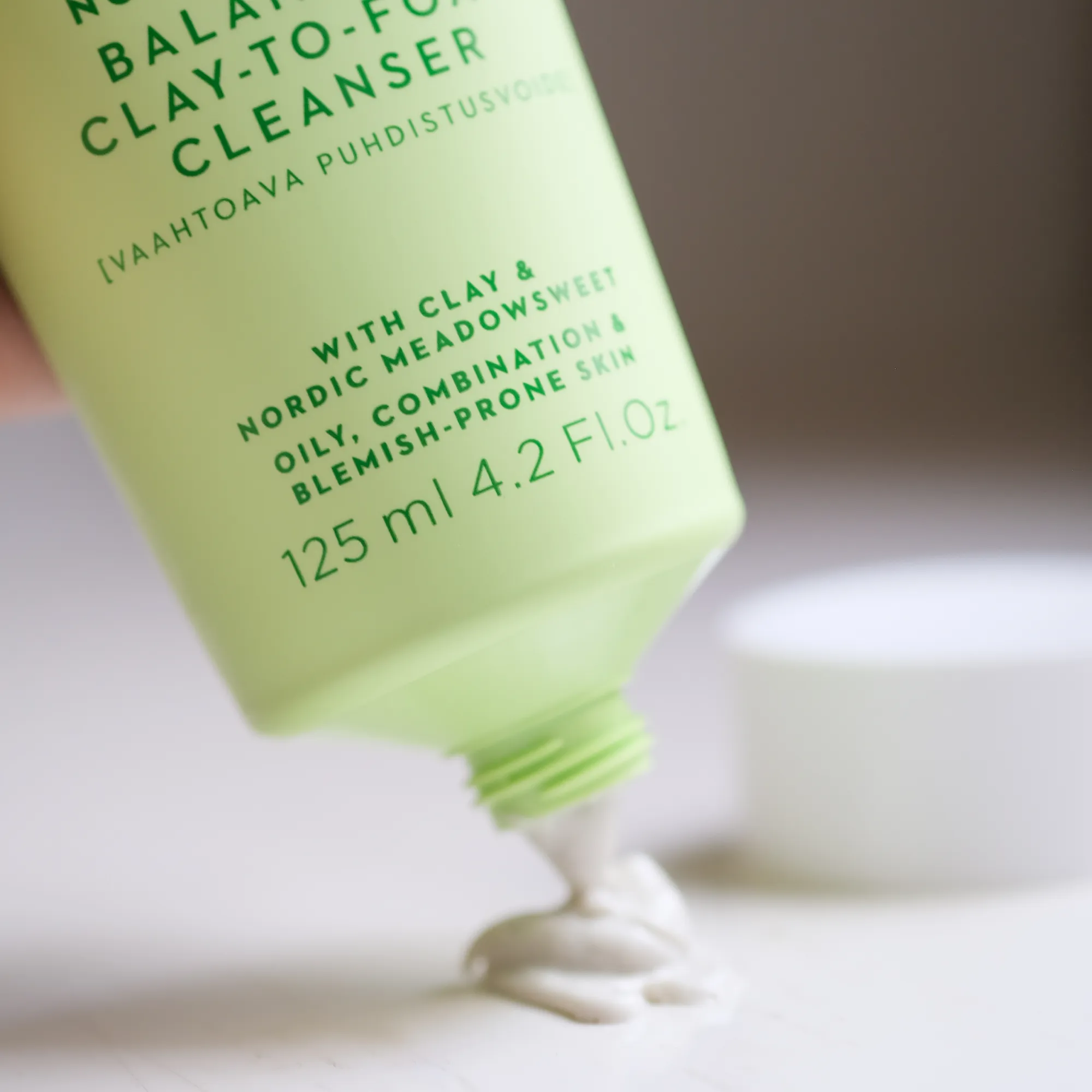 Lumene Nordic Clear Balancing Clay-to-Foam Cleanser