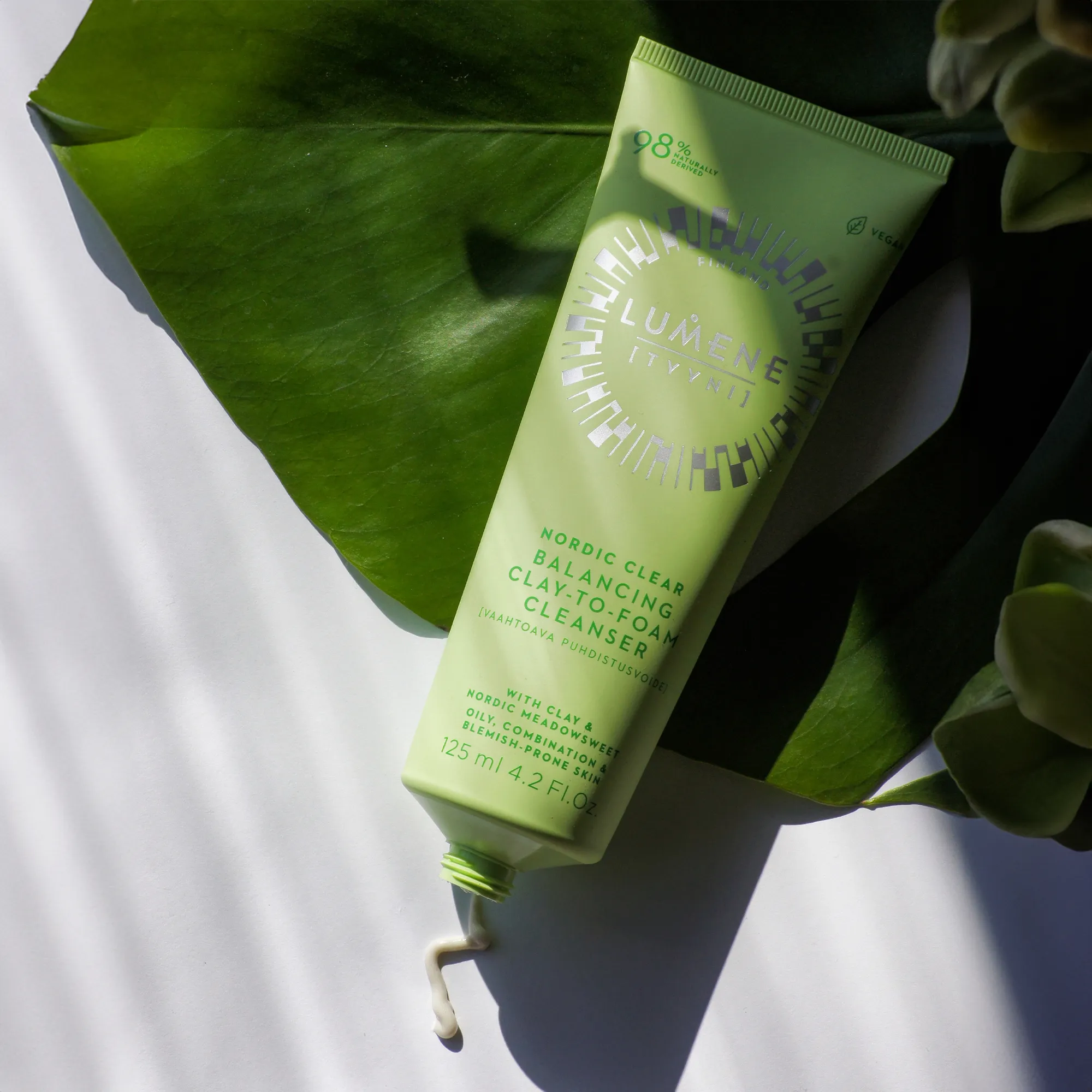 Lumene Nordic Clear Balancing Clay-to-Foam Cleanser