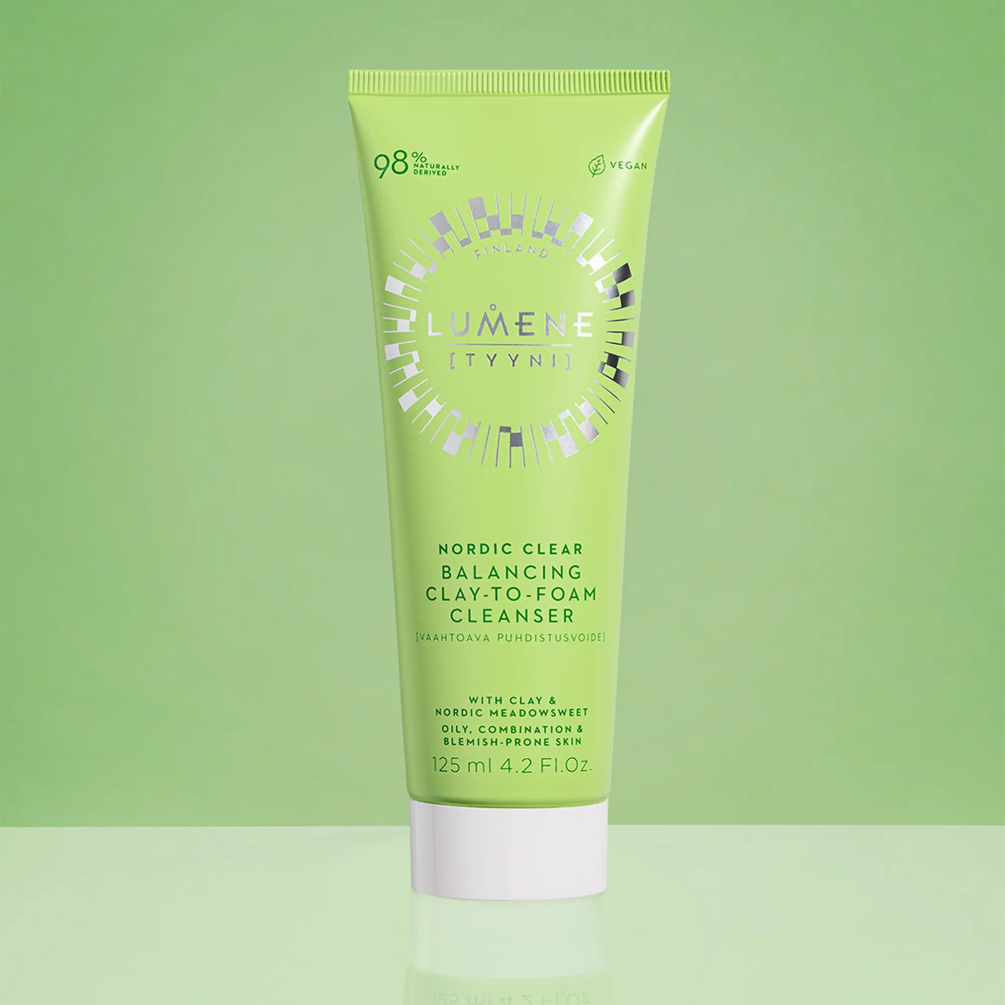 Lumene Nordic Clear Balancing Clay-to-Foam Cleanser