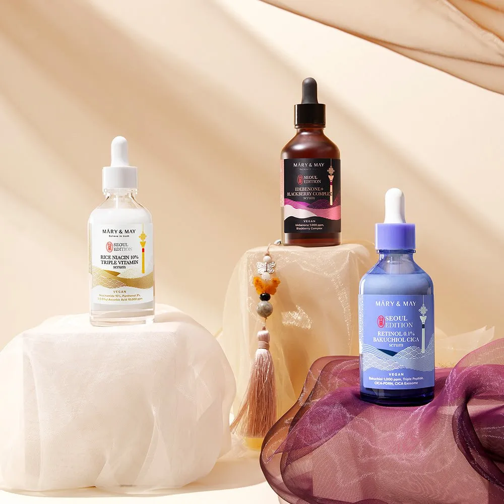 Mary&May Seoul Edition Retinol 0.1% Bakuchiol Cica Serum 80ml