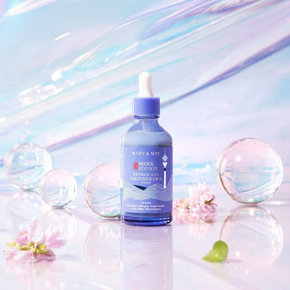 Mary&May Seoul Edition Retinol 0.1% Bakuchiol Cica Serum 80ml