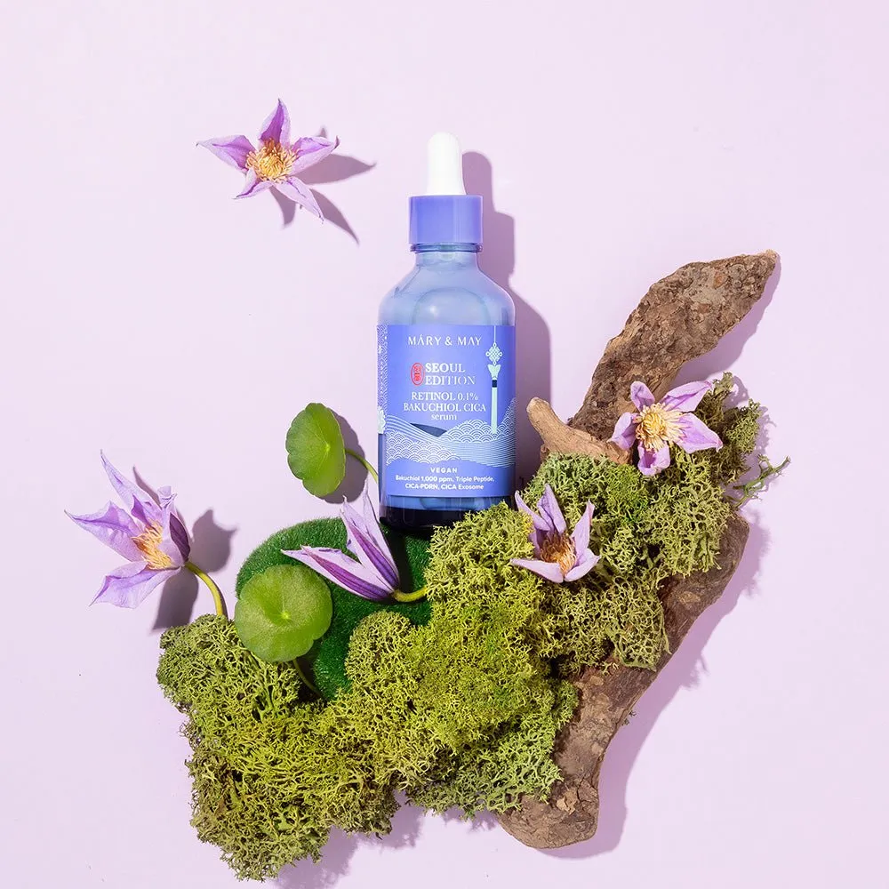 Mary&May Seoul Edition Retinol 0.1% Bakuchiol Cica Serum 80ml