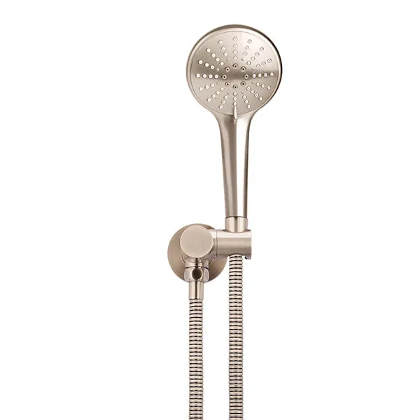Meir Round 3 Function Hand Shower on Swivel Bracket Champagne