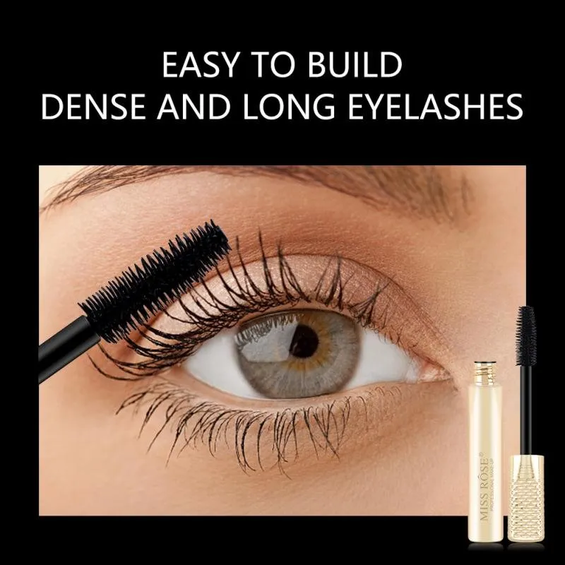 Miss Rose 4D Silk Black Mascara (Gold)