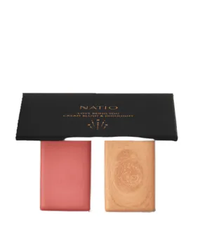 Natio Love Being You Cream Blush & Highlight