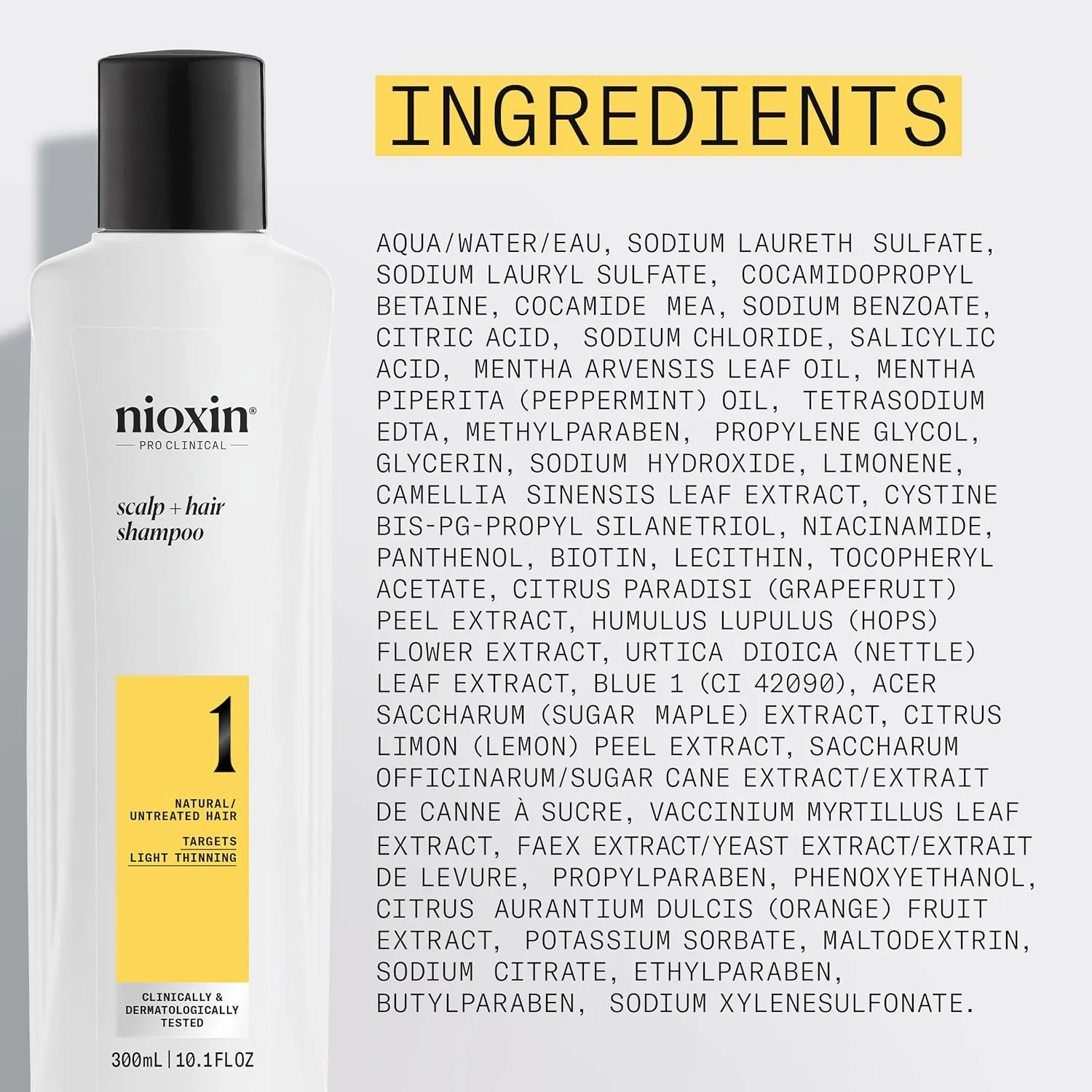 Nioxin Cleanser Shampoo System 1