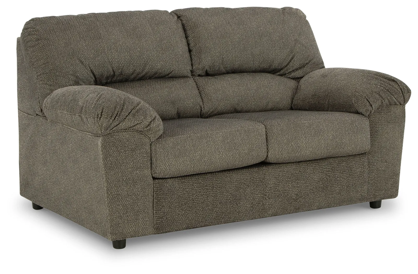 Norlou Sofa and Loveseat in Flannel