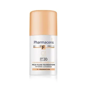 Pharmaceris F Intense Coverage Mild Fluid Foundation 30ml Ivory 01