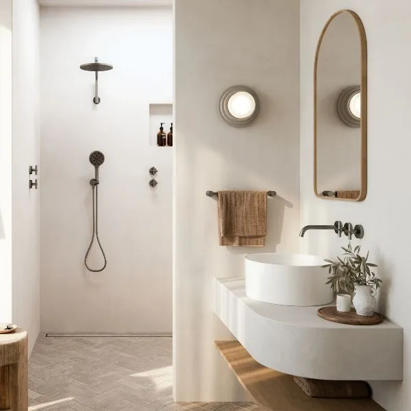 Phoenix Tapware Ormond Hand Shower Brushed Carbon