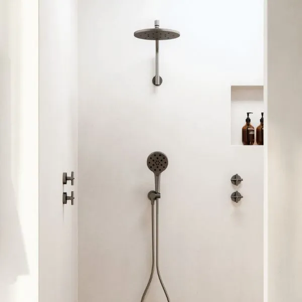 Phoenix Tapware Ormond Hand Shower Brushed Carbon