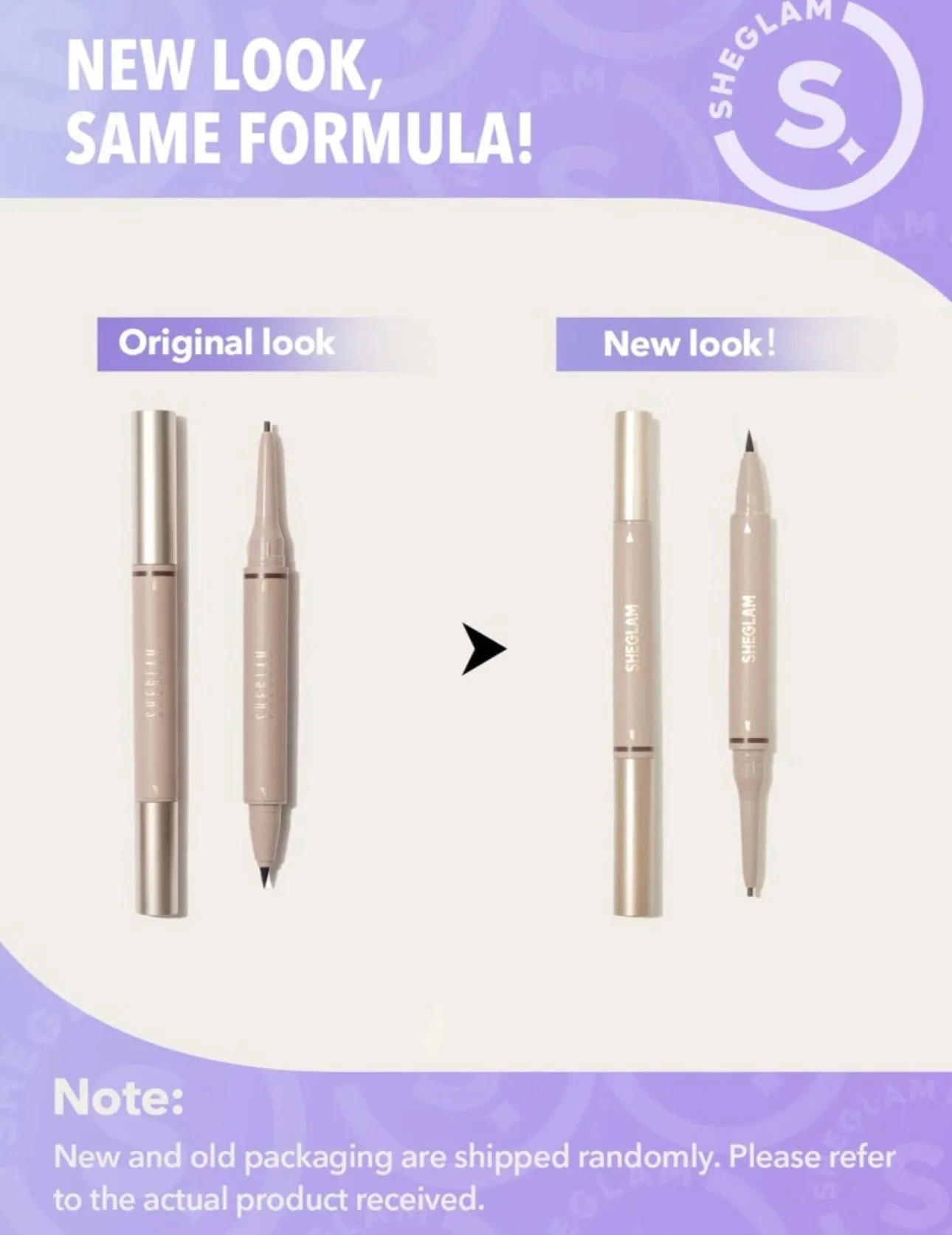 SHEGLAM Brows On Demand 2-In-1 Brow Pencil