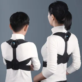 Smart hunchback Posture Corrector-Back Brace for Men and Women- Fully Adjustable Straightener for Mid, Upper Spine Support- Neck, Shoulder, Clavicle and Back Pain Relief-Breathable