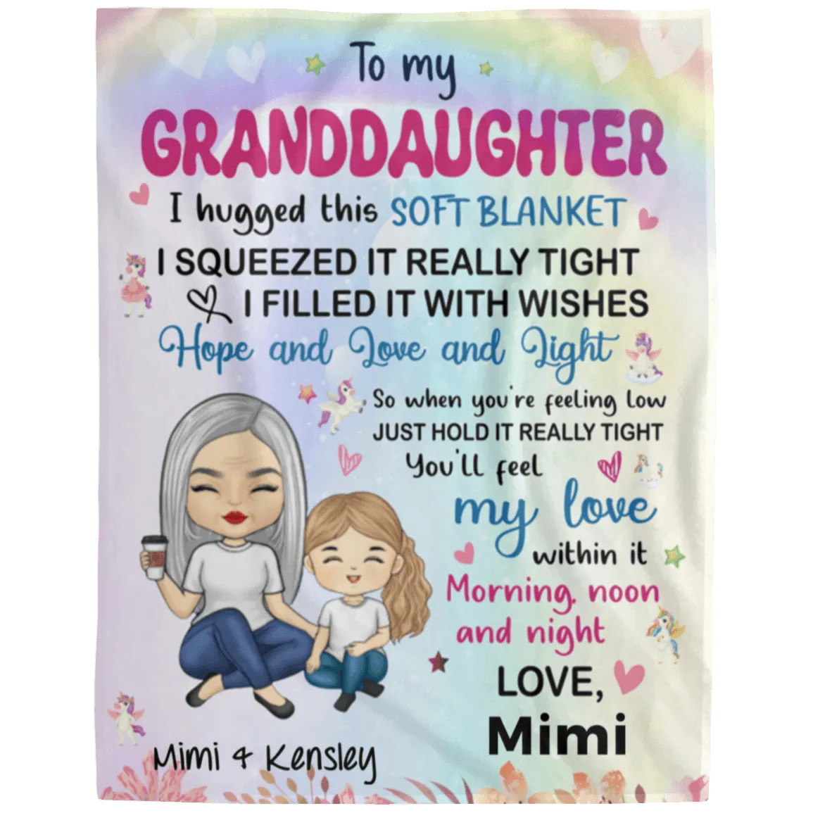 To My Granddaughter (Personalize)