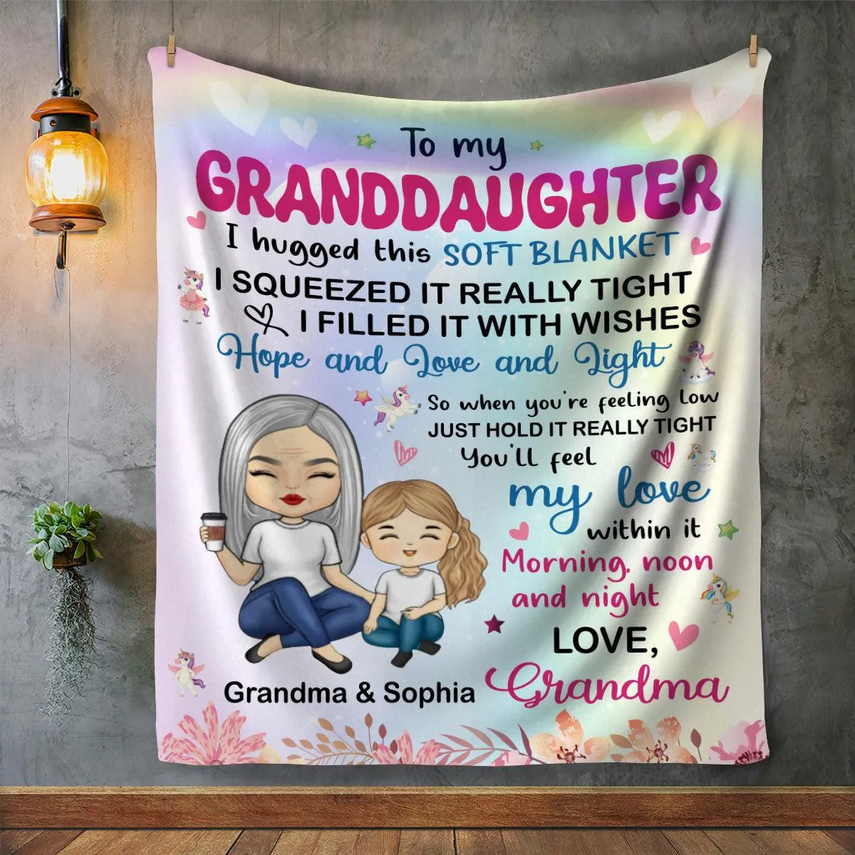 To My Granddaughter (Personalize)