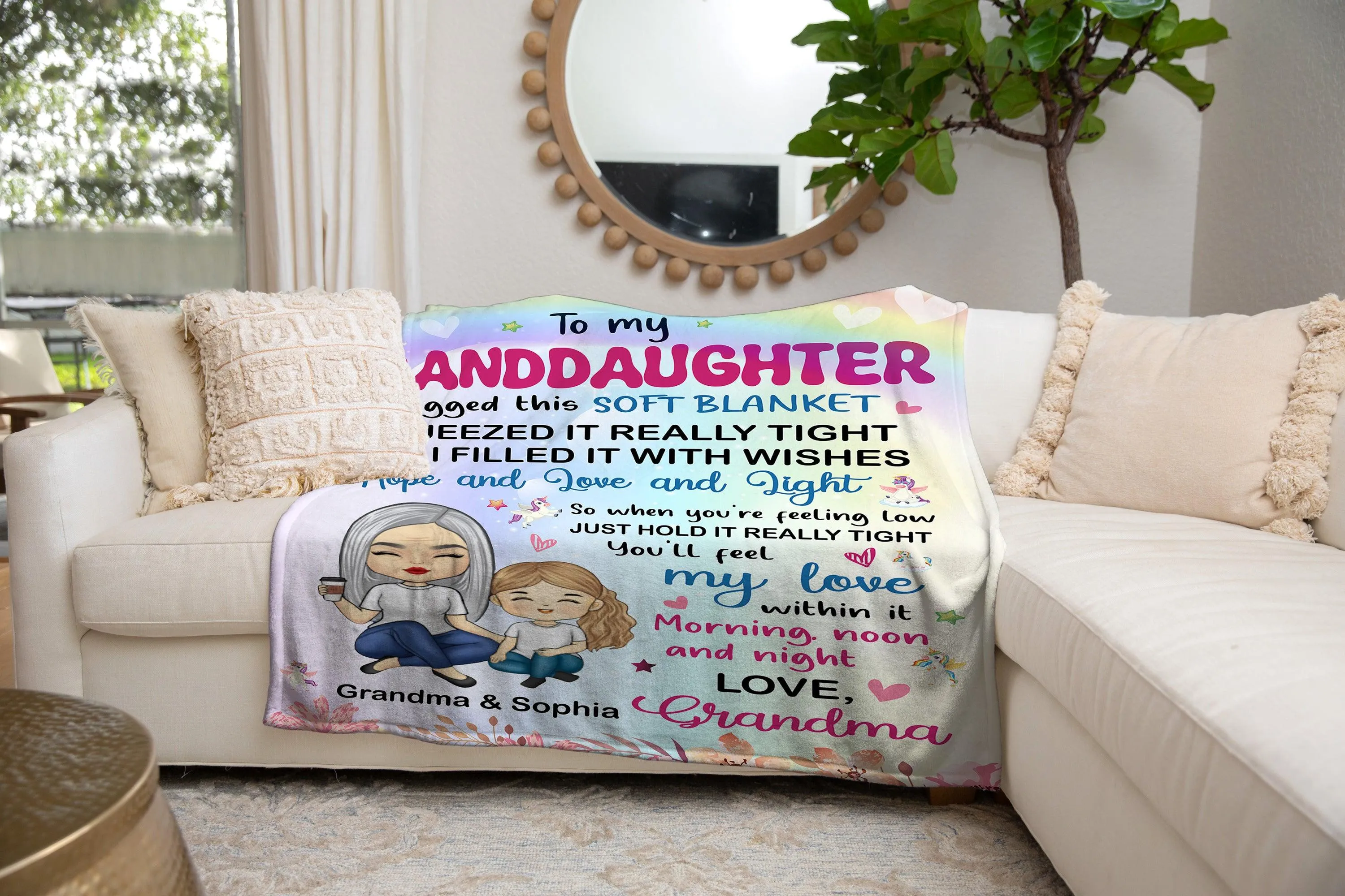 To My Granddaughter (Personalize)
