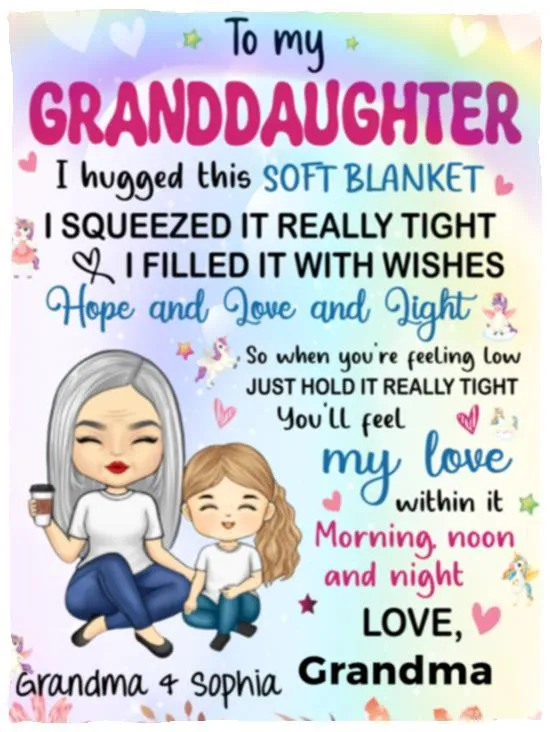 To My Granddaughter (Personalize)