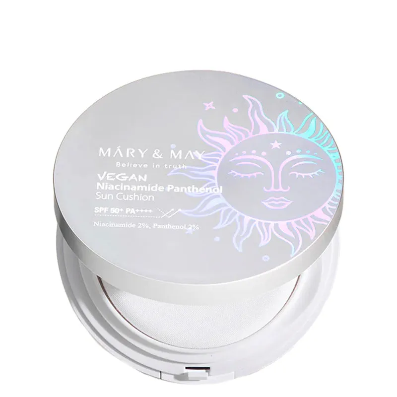Vegan Niacinamide Panthenol Sun Cushion SPF50  PA    