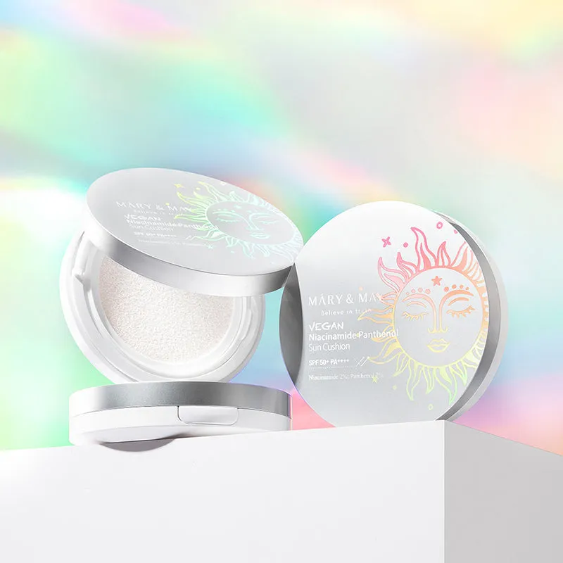 Vegan Niacinamide Panthenol Sun Cushion SPF50  PA    