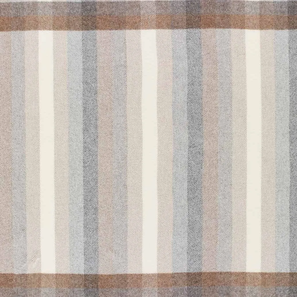 Woodale Natural Throw by Bronte